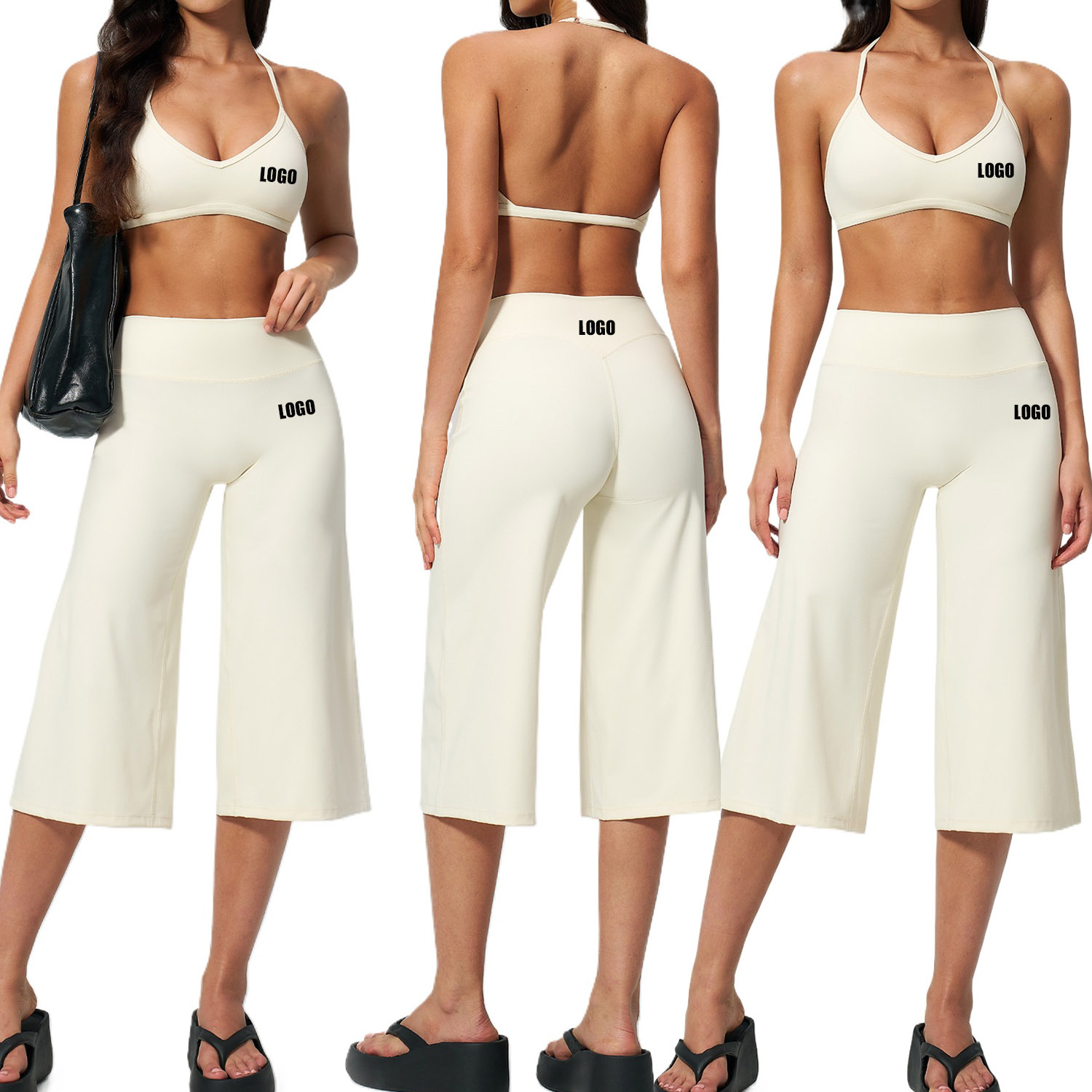 Yoga Fitness Outfit - Reggiseni sportivi antiurto di alta gamma