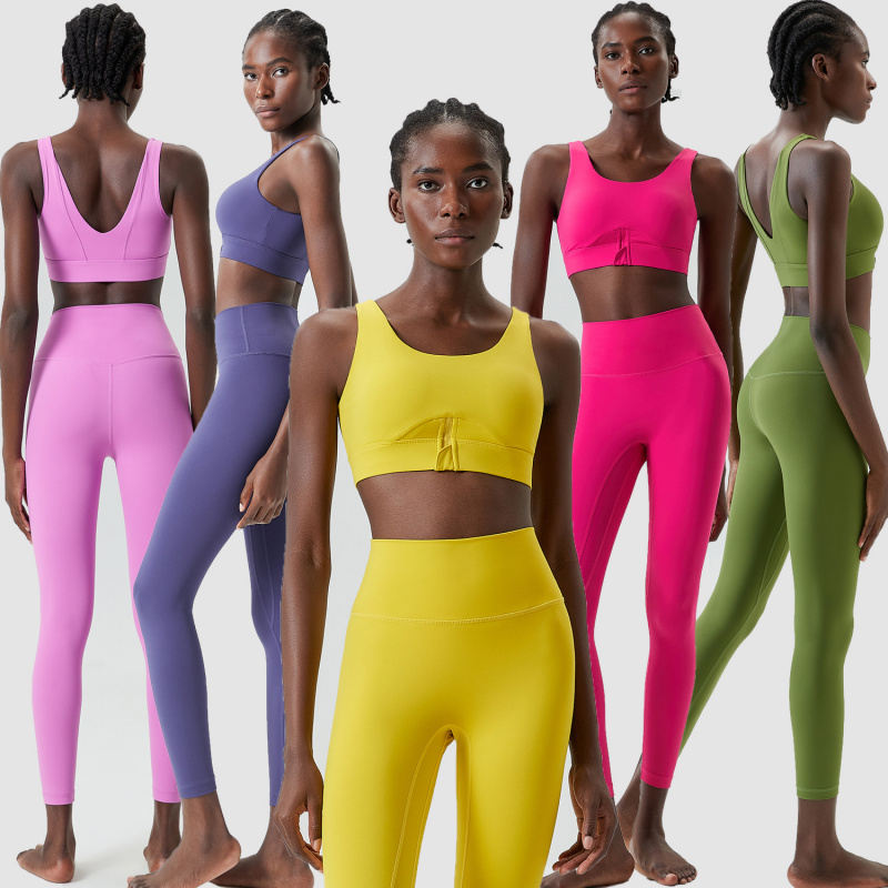 Yoga Fitness Outfit - Set da due pezzi Completo sportivo