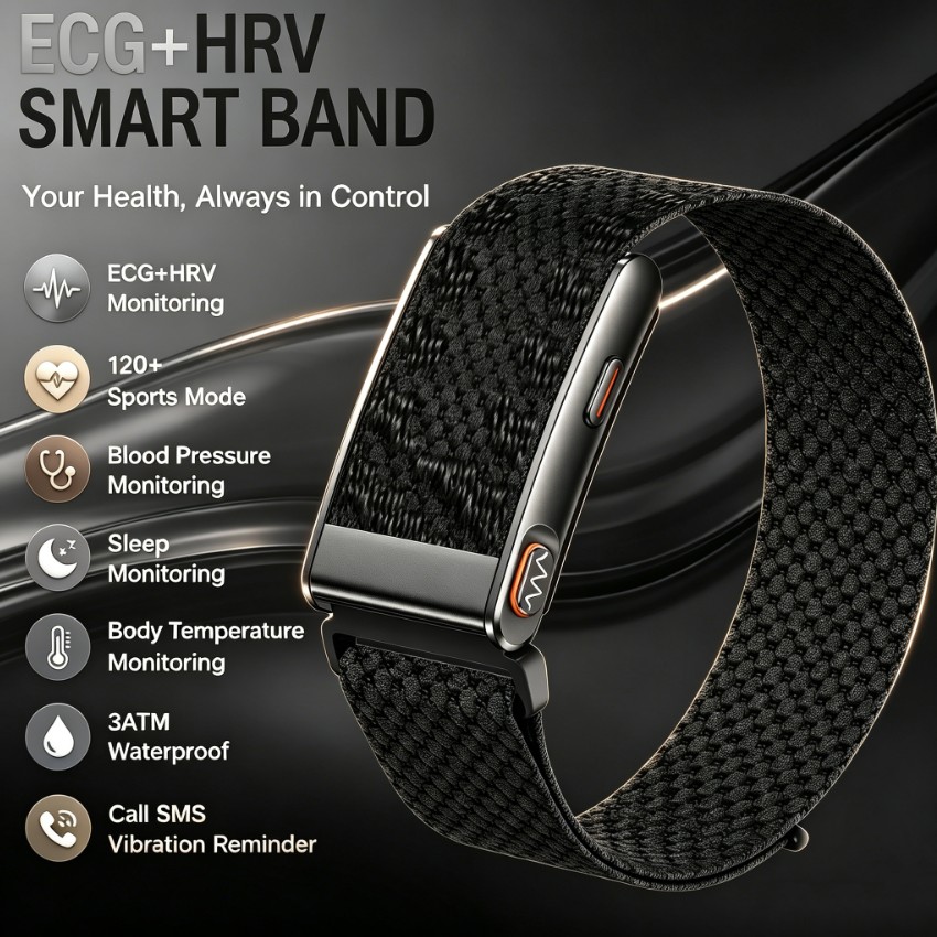 Wrist Wraps Fitness - Nuovo Braccialetto Smart 2026 ECG+HRV per