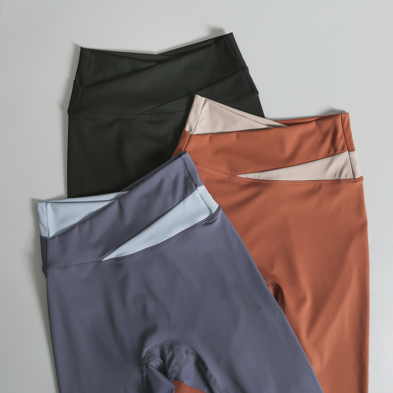 Yoga Fitness Pants - Pantaloni Fitness a Vita Alta da