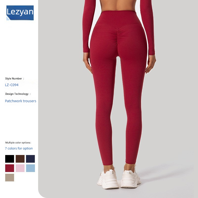 Yoga Fitness Leggings - Leggings Sportivi da Donna Lezyan Grind,