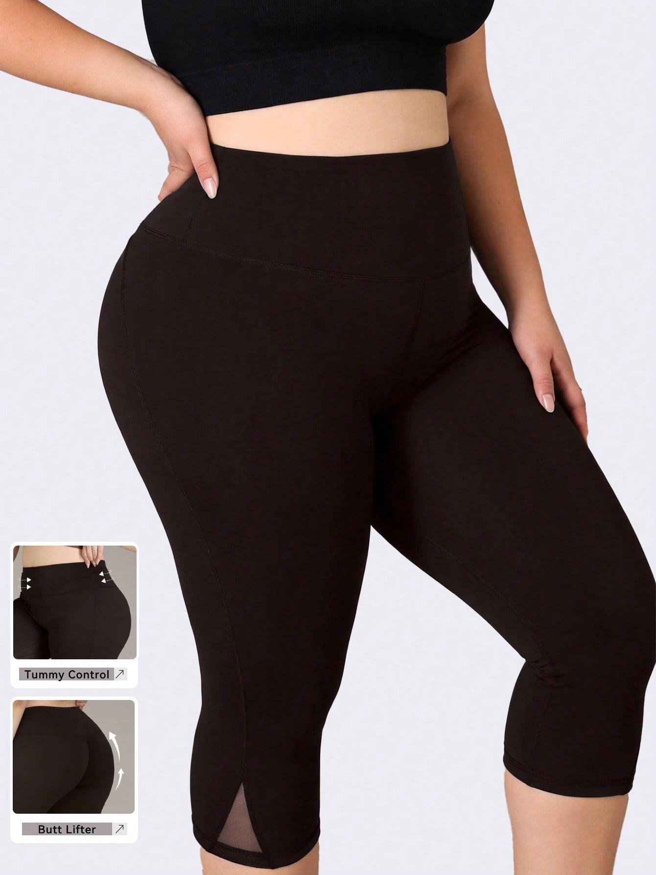 Yoga Fitness Leggings - Leggings da palestra Plus Size da