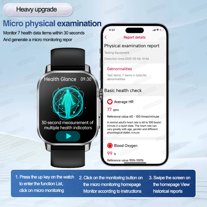 Nuovo Smartwatch per Uomo con  - Wrist Wraps Fitness recensione e prezzo